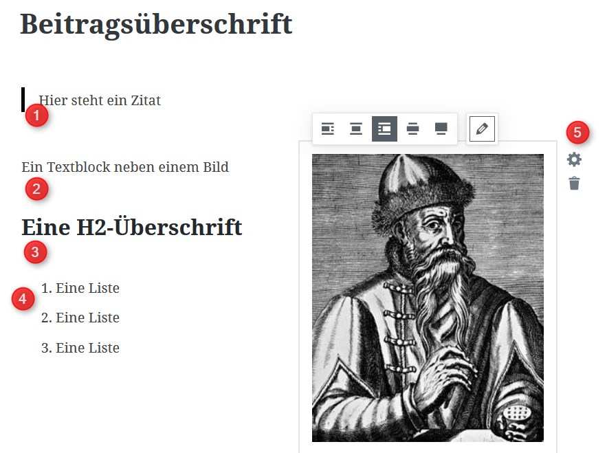 Der neue Gutenberg-Editor