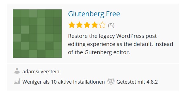 Glutenberg Free drops Gutenberg