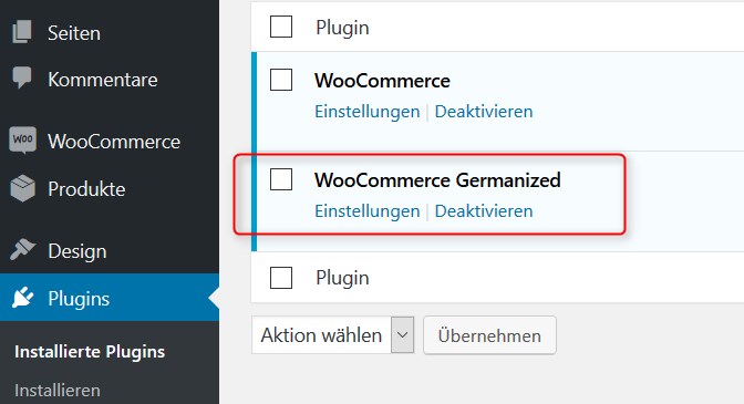 WooCommerce Germanized Free