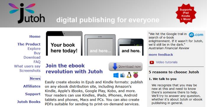 EBook-Editor Jutoh